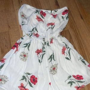 Sleeveless Floral Romper